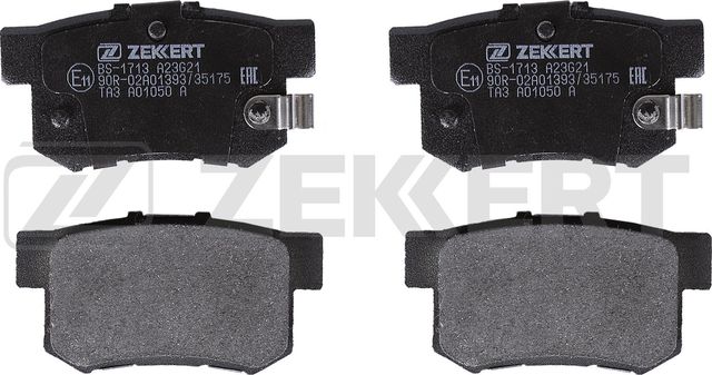 Тормозные колодки Zekkert. Артикул BS-1713