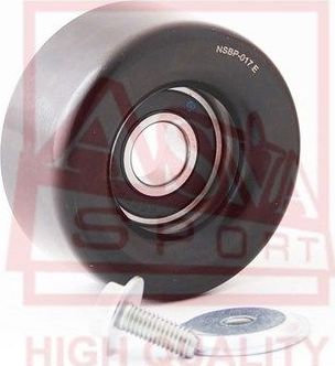 Натяжной ролик (натяжитель) приводного клинового ремня Asva. Артикул NSBP-017