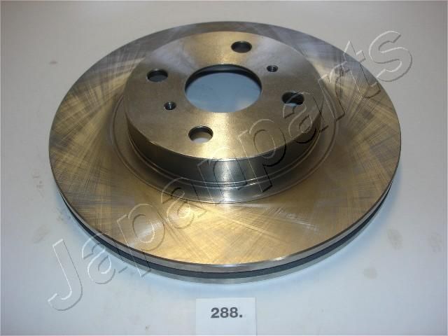 Тормозной диск Japanparts передний для Toyota Corolla E90 1987-1994. Артикул DI-288
