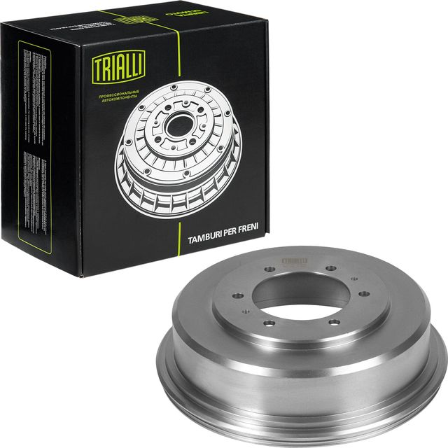 Тормозной барабан Trialli задний для Mitsubishi L200 III 1996-2007. Артикул TF 531286