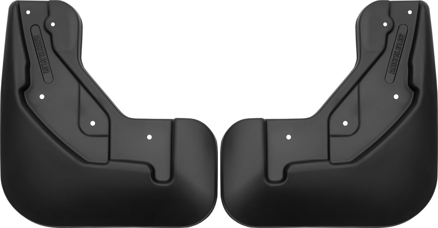 Брызговики Frosch (в пакете) передняя пара для Haval F7 I рестайлинг 2022-2026. Артикул NLF.AN0316.F13