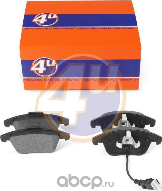КОЛОДКИ ПЕР AUDI TIGUAN (5N_) SHARAN (7N1, 7N2) ALHAMBRA (710, 711) Q3 (8UB, 8UG (4U). Артикул 4UBP0252