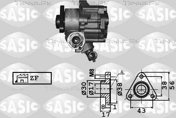 Насос ГУР Sasic для Fiat Brava 1996-2001. Артикул 7076002