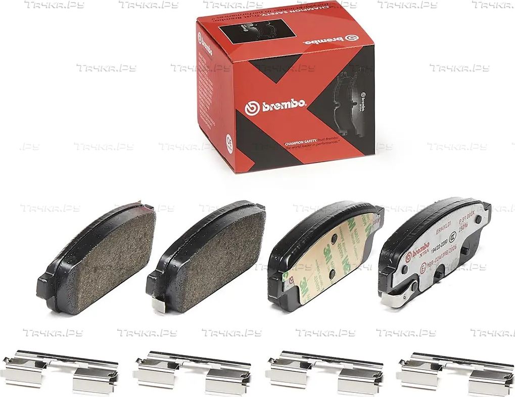 Тормозные колодки Brembo XTRA LINE для Opel Astra J 2009-2017. Артикул P 59 080X