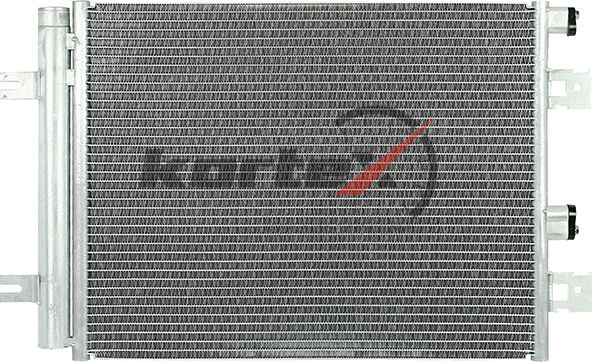 Радиатор кондиционера RENAULT LOGAN/SANDERO 08 (Kortex). Артикул KRD2084
