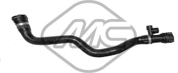 Патрубок радиатора (системы охлаждения) Metalcaucho. Артикул 98559