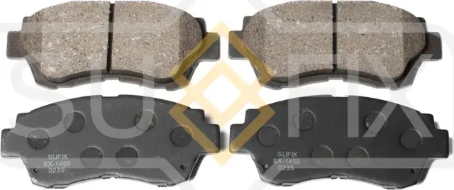 Колодки тормозные дисковые передние правые/левые LEXUS ES (MCV) 1996-2008, TOYOT (Sufix). Артикул SX1458