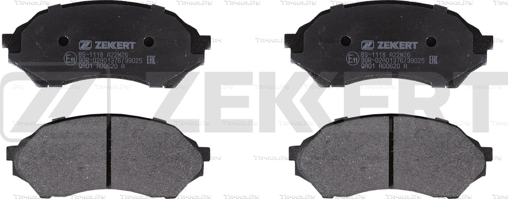 Тормозные колодки Zekkert. Артикул BS-1118