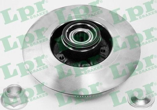 Тормозной диск LPR LPR HUB BRAKE DISC LINE задний для Renault Laguna II 2001-2007. Артикул R1004PCA