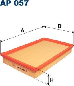 Воздушный фильтр Filtron. Артикул AP 057