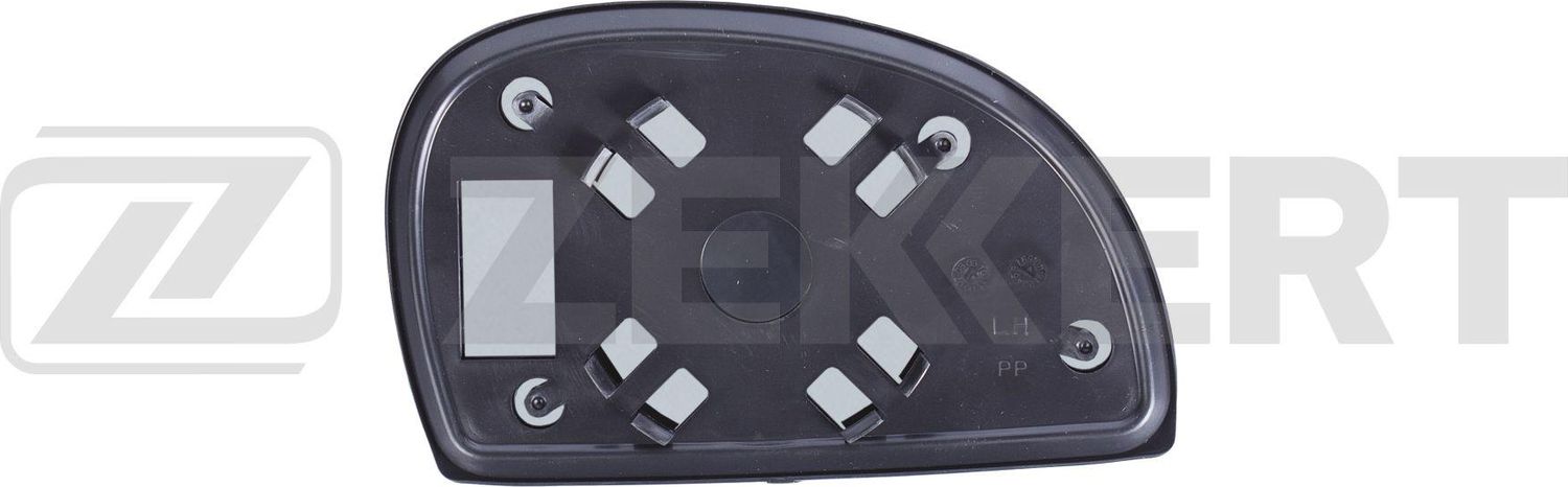 Зеркальное стекло бокового зеркала Zekkert. Артикул SP-1158