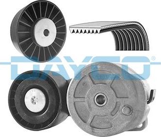 Приводной ремень поликлиновой с роликами (комплект) Dayco. Артикул KPV032HD