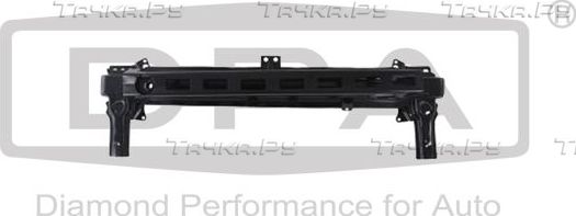 Усилитель бампера DPA передний для Volkswagen Golf VI 2008-2013. Артикул 88070435202