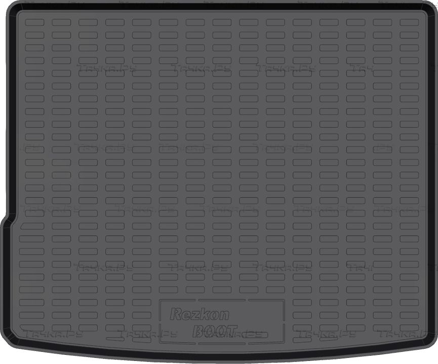 Коврик Rezkon для багажника Volkswagen Touareg II 2010-2018. Артикул 5535030200