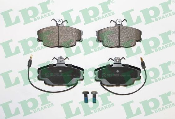 Тормозные колодки LPR передние для Renault 11 1983-1988. Артикул 05P220
