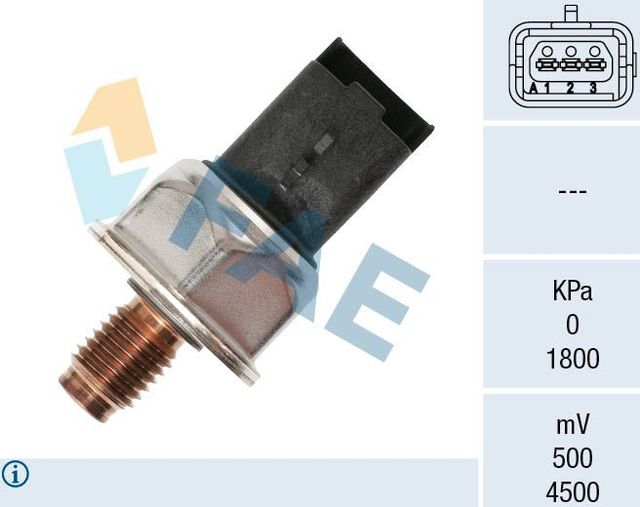 Датчик давления топлива FAE для Renault Logan I 2011-2015. Артикул 15602