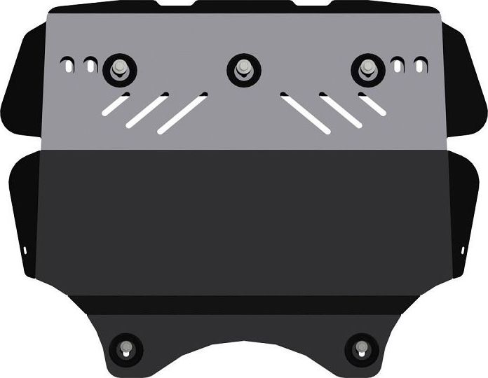 Защита Шериф (2 мм) для картера и КПП Volkswagen Beetle A5 2011-2019. Артикул 2114