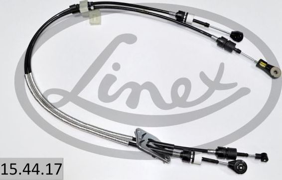 Трос переключения передач КПП Linex передний правый/левый для Ford Fiesta VI 2009-2019. Артикул 15.44.17