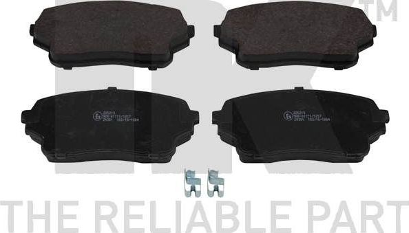 Тормозные колодки NK. Артикул 225219