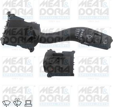 Подрулевой переключатель Meat & Doria для Audi A4 III (B7) 2002-2009. Артикул 23331
