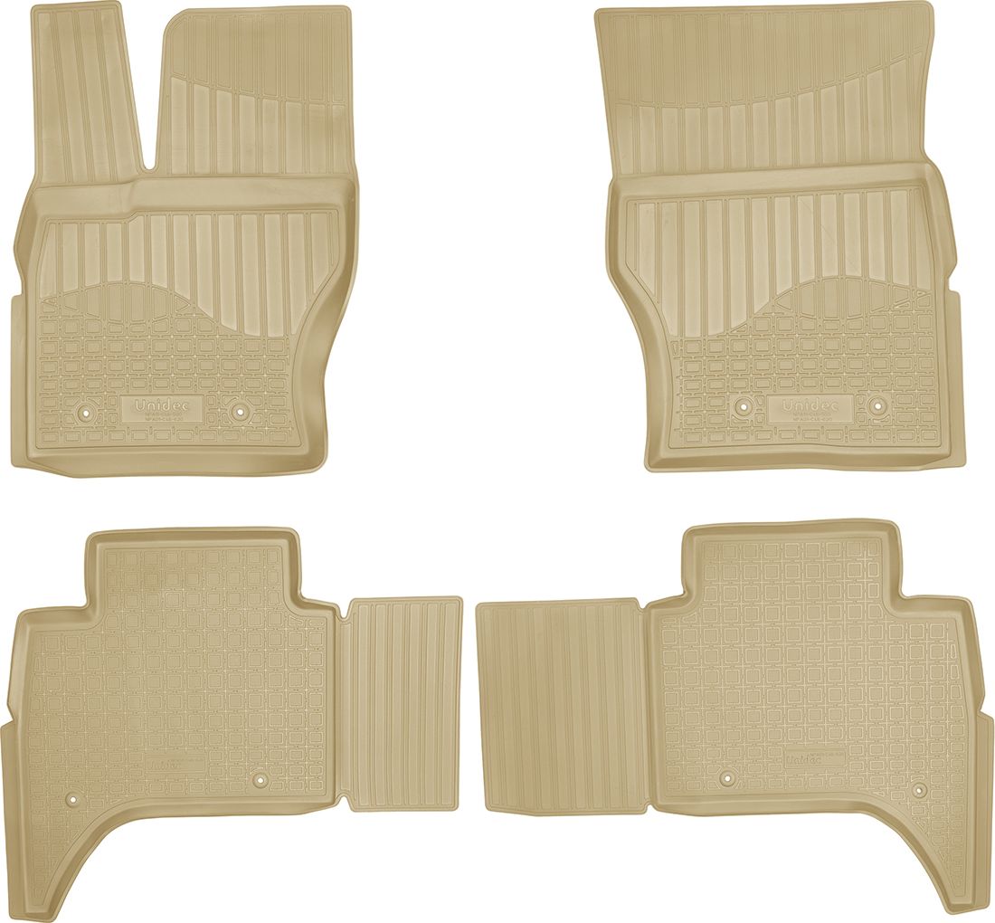 Коврики Норпласт для салона Land Rover Range Rover IV 2013-2021 Бежевые. Артикул NPA01-C46-620-B