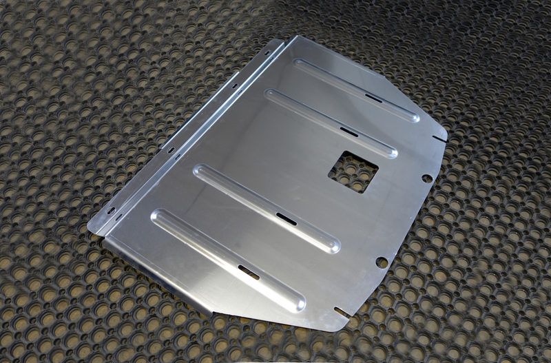 Защита алюминиевая ТСС (4 мм) для картера и КПП Kia Rio III (QB) 2011-2017. Артикул ZKTCC00093