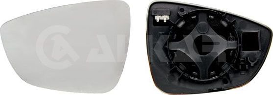 Зеркальное стекло бокового зеркала Alkar левое для Ford Focus IV 2018-2026. Артикул 6431471