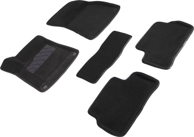 Комплект ковриков 3D Seintex для салона Mercedes-Benz CLA-Класс II c118 2019-2026 ЧЕРНЫЙ. Артикул 92691