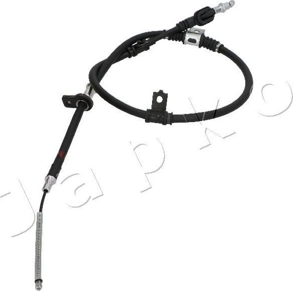 Трос ручника (тросик ручного тормоза) Japko задний левый для Hyundai Coupe I (RD) 1996-2002. Артикул 131H75L