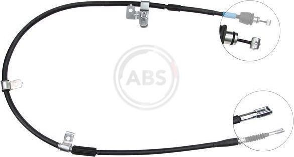 Трос ручника (тросик ручного тормоза) ABS. Артикул K17137