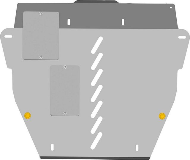 Защита алюминиевая NLZ для картера и КПП Honda Stepwgn V 2015-2026. Артикул NLZ.18.36.030A