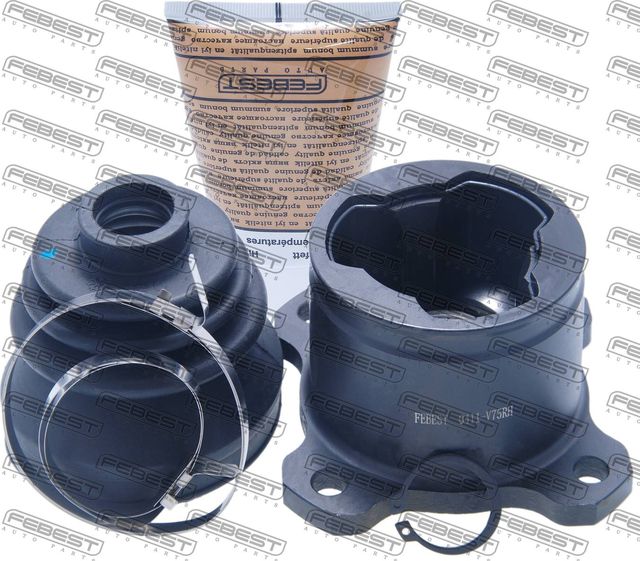 Шрус внутренний (граната) Febest передний правый для Mitsubishi Pajero III 2000-2006. Артикул 0411-V75RH