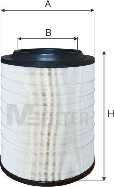 Воздушный фильтр MFilter. Артикул A 805