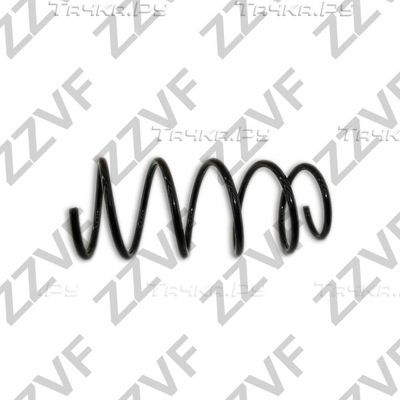 Пружина подвески ZZVF передняя для Renault Clio II 2002-2013. Артикул ZV369R