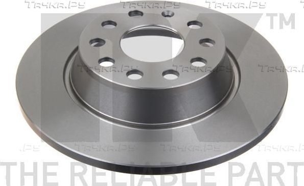 Тормозной диск NK задний для Volkswagen Golf VI 2007-2013. Артикул 2047133