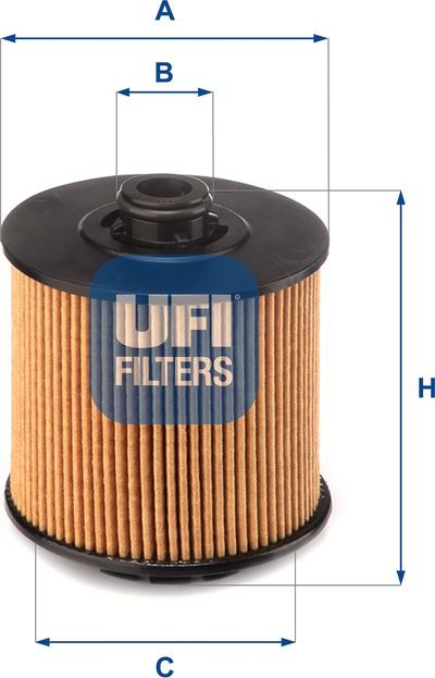 Масляный фильтр UFI. Артикул 25.173.01