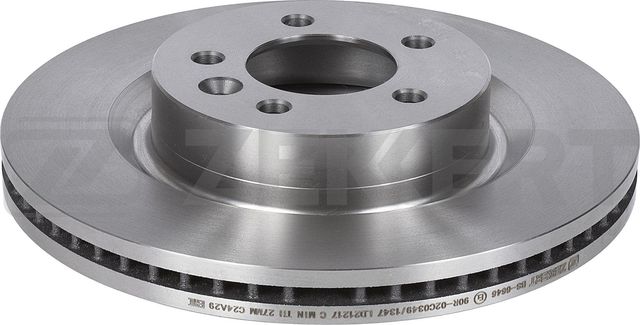 Тормозной диск Zekkert передний для Land Rover Discovery III 2004-2009. Артикул BS-6646