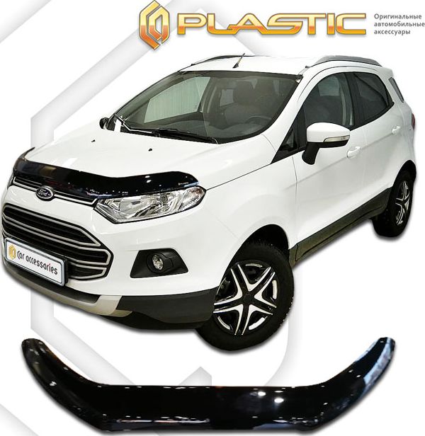 Дефлектор СА Пластик для капота (Classic черный) Ford EcoSport II 2017-2026. Артикул 2010010113506