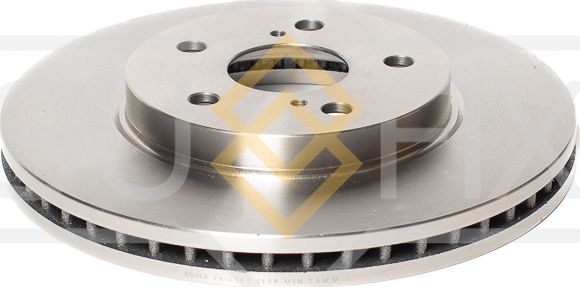 Диск тормозной передний правый/левый LEXUS ES 1996-2008/TOYOTA ALPHARD I 2003-20 (Sufix). Артикул FX1382