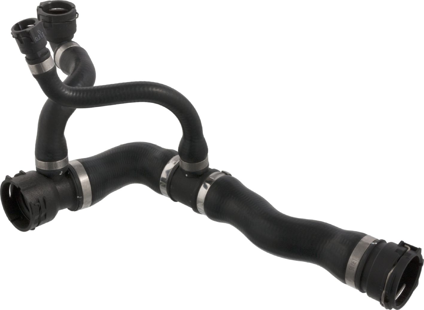 Патрубок системы охлаждения (радиатора) Febi Bilstein (EPDM (Этилен-пропиленовый каучук)). Артикул 46037