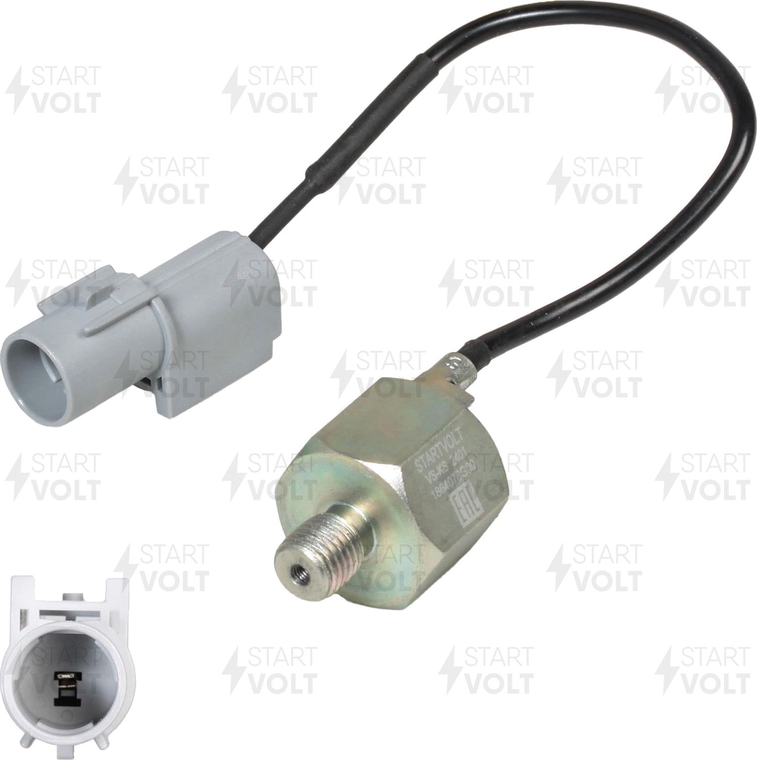 Датчик детонации StartVOLT для Suzuki Ignis I (HT) 2000-2005. Артикул VS-KS 2401