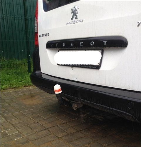 Фаркоп Трейлер для Peugeot Partner II (Tepee) универсал короткая база 2008-2026. Артикул 9510