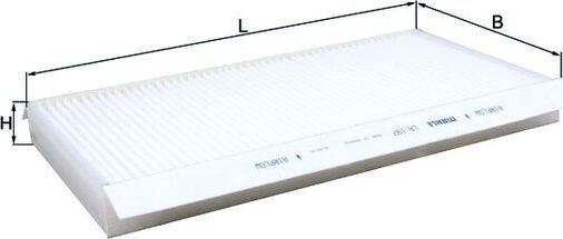 Салонный фильтр Mahle. Артикул LA 197