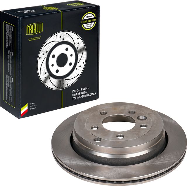 Тормозной диск Trialli. Артикул DF 130107