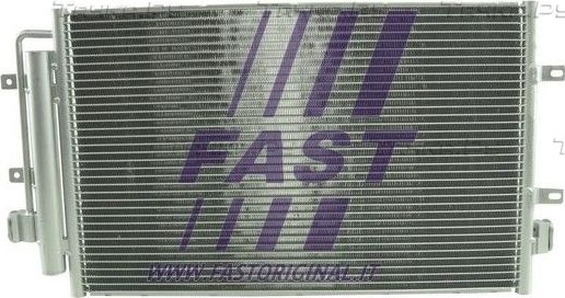 Радиатор кондиционера (конденсатор) Fast для IVECO Daily V 2011-2014. Артикул FT55300