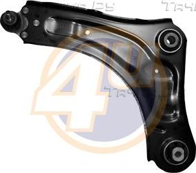 Поперечный рычаг передней подвески 4U левый для Renault Laguna III 2007-2015. Артикул RN-G-09475