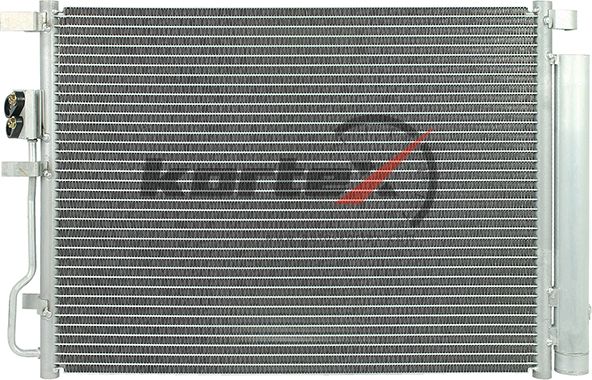 Радиатор кондиционера HYUNDAI Tucson 15 (Kortex). Артикул KRD2041