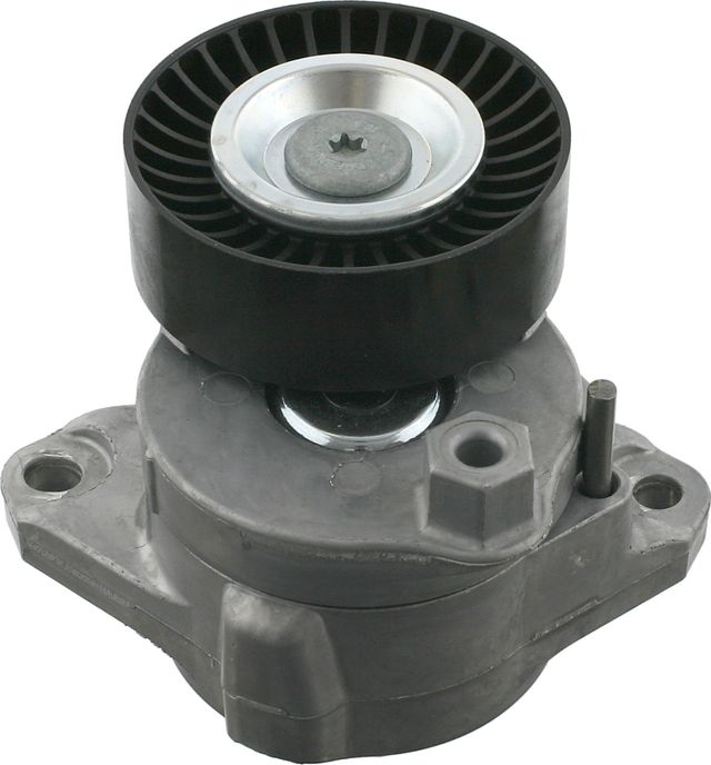 Натяжной ролик (натяжитель) приводного клинового зубчатого ремня SWAG (алюминий). Артикул 10 92 8149