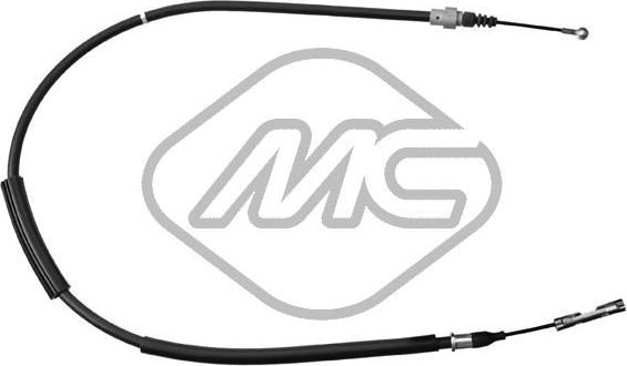 Трос ручника (тросик ручного тормоза) Metalcaucho. Артикул 80585