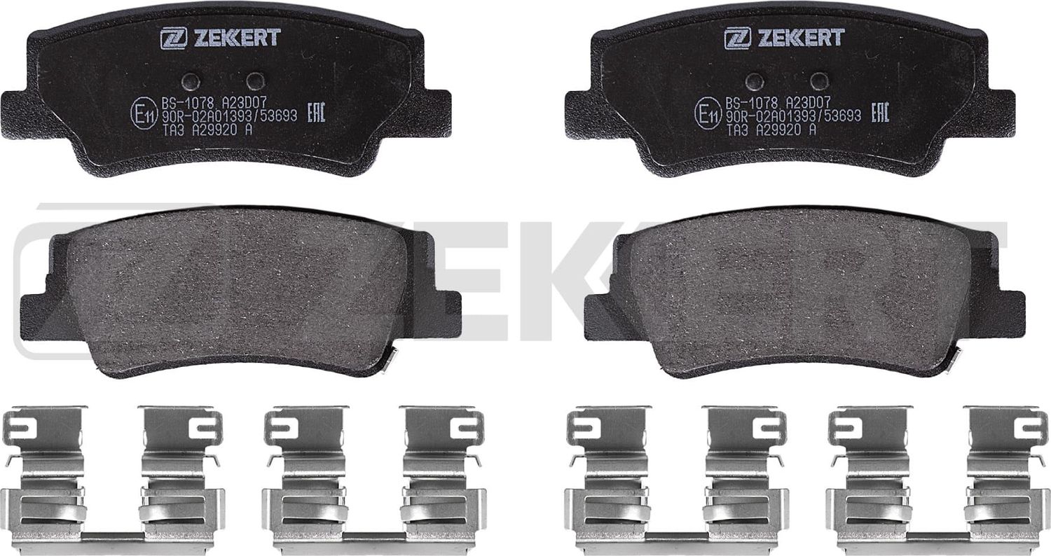 Тормозные колодки Zekkert. Артикул BS-1078